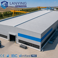 Structure en acier léger préfabriquée pour entrepôt, atelier, bâtiment métallique, conception de structure métallique, solution d'entrepôt autoportant pour usine