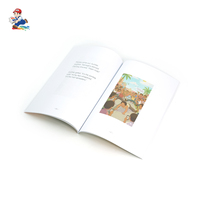 Livre d'images pour enfants personnalisé, reliure parfaite, couverture souple, impression offset en couleur, OEM
