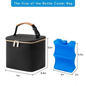 Sac isotherme personnalisé de haute qualité pour biberons, grand sac de rangement pour biberons, sacs isothermes pour biberons, vente en gros usine BSCI - Product Image 2