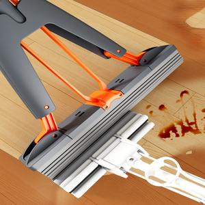 卸売ステンレス伸縮式モップ、モダンデザイン、クイッククリーンスーパースクイジー付き、床、ホテル、家庭用 - Product Image 3