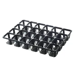Pot de plantes en plastique à 6/12/20/24/40 cellules, plateau pour graines, taille multiple, vente en gros - Product Image 1