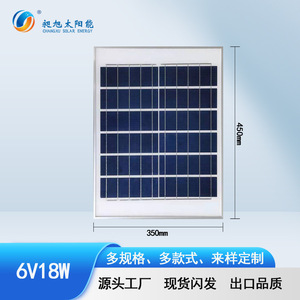 Paneles solares de 10-20W, silicio policristalino, paneles solares de carga de silicio monocristalino, panel solar con marco de aluminio laminado - Product Image 2