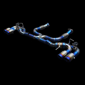 Pour Corvette C8 Stingray <span class=keywords><strong>Htc</strong></span> Z06 Z51 Performance d'échappement tuyaux d'échappement droits système Catback accessoires de voiture d'échappement en titane - Product Image 3