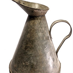 Vente en gros de vase à fleurs vintage galvanisé vase à lait rustique en métal pichet décoratif de ferme pour la décoration intérieure - Product Image 1