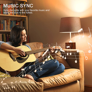 Smart <strong>Light</strong> <strong>Bulbs</strong> <strong>LED</strong> Color Changing <strong>Light</strong> <strong>Bulb</strong> Smart Home <strong>Lights</strong> Works With Alexa Google Assistant - Product Image 3