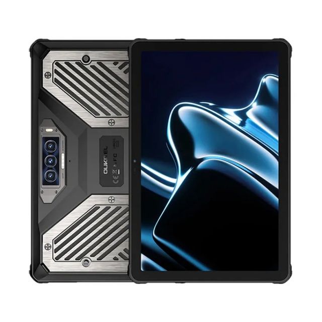 OUKITEL RT10 IP68 IP69K 5G Rugged Tablet 11" Dimensity 7400X 25000mAh 64MP Camera Android 15(12GB+512GB)