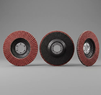 Flap Disc 115mm Grit 80 Berlapis Aluminium Oksida Cakram Pengamplasan Hook Loop Fast Cut