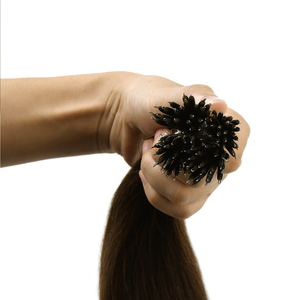 Extensiones de cabello K.SWIGS con cutícula virgen, alineadas, pre-adheridas, lisas, suaves, sin desprendimiento, sin enredos, calidad de salón, puntas nano naturales. - Product Image 4
