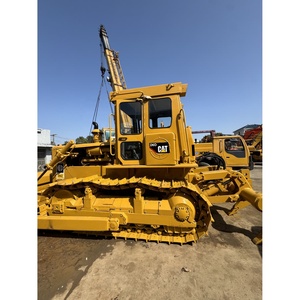 รถดันดิน Caterpillar D6D มือสอง พร้อมใบมีดขนาด 3.3 ลูกบาศก์เมตร รถดันดินแบบตีนตะขาบมือสอง พร้อมใบมีดและราง คุณภาพสูง มีสินค้าในสต็อก - Product Image 2