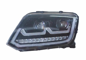 Pièces automobiles FM, phare LED complet de haute qualité pour <span class=keywords><strong>VW</strong></span> Amarok 2012 et plus, noir, installation facile - Product Image 3
