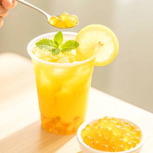 Boba éclatant à saveur de fruits multiples, fraise, raisin, mangue, Boba éclatant de qualité supérieure pour le thé à bulles et les desserts - Product Image 3