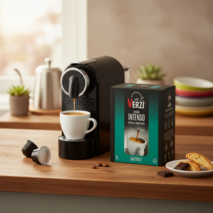 Cápsulas Compatibles con Caffitaly Caff Verz 80 INTENSO para Cafeteras de una Sola Taza 0.16/Cápsula - Product Image 3