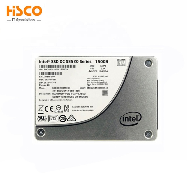 SSDSC2BA012T4 S3710 Series 1.2TB MLC SATA 6Gbps High Endurance (AES-256 / PLP) 2.5-inch Internal Solid State Drive