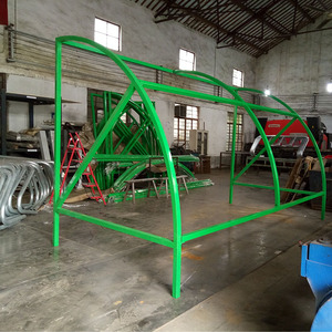 Garage in policarbonato per tetto, tettoie e Carport per bici rifugio per giardino porta auto Carport trasparente per bici auto - Product Image 4