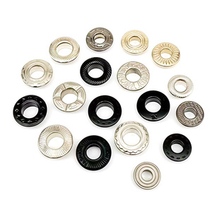 Customizable Brass Metal <strong>Eyelets</strong> Various Styles for Bags and Clothing with Plating Technics Customizable Size and Logo - Product Image 1