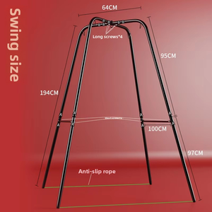 Vente en gros de hamac de balançoire d'amusement de <span class=keywords><strong>sexe</strong></span> avec les courroies souples réglables - Product Image 3