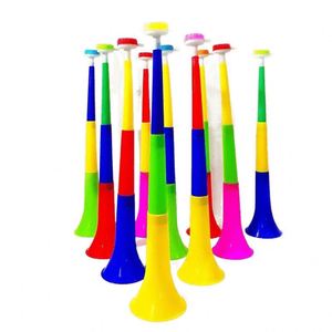 Klaxon de ventilateur de football klaxons de stade en plastique <span class=keywords><strong>Vuvuzela</strong></span> bon marché avec logo personnalisé pour match de football - Product Image 3