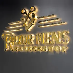 Basecamp Sign 3d Led Signage Custom Outdoor Indoor Logo Light Sign 3d Metal 3d Business Sign