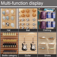 Panneaux décoratifs modernes en MDF pour mur à lamelles et présentoirs – Émissions de formaldéhyde faibles conformes à la norme E2