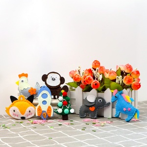 Bán Buôn Trẻ Em DIY May Nghệ Thuật Và Thủ Công Trẻ Em Đồ Chơi Giáo Dục Làm Cho Động Vật Rừng Của Riêng Bạn Cảm Thấy Thiết Lập Phong Cách Tùy Chỉnh - Product Image 2