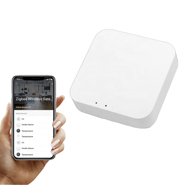 Tuya Modern Mini Smart Home System Gateway Hub Multimode Wireless with App Control PC Material Zigbee BLE Smart Hub
