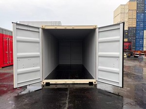 Contenedor seco certificado CSC de 20GP con puertas abiertas en ambos extremos, contenedor tipo túnel de 20 pies con capacidad de 33.1 metros cúbicos. - Product Image 4