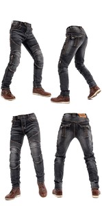 Pantalones <span class=keywords><strong>MOTO</strong></span>, pantalones vaqueros para montar en motocicleta para <span class=keywords><strong>hombre</strong></span>, pantalones casuales <span class=keywords><strong>de</strong></span> carreras <span class=keywords><strong>de</strong></span> motos para <span class=keywords><strong>verano</strong></span>, pantalones para prevenir el otoño - Product Image 2
