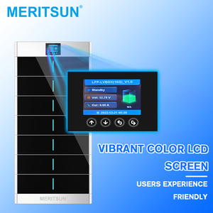 แบตเตอรี่ลิเธียมแบบเรียงซ้อนได้ Meritsun 256V 307.2V 358V ความจุ 15 20 25 30 กิโลวัตต์ชั่วโมง แบตเตอรี่แรงดันสูงแบบเรียงซ้อน - Product Image 4