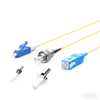 SMICHO Precio de Fábrica Cable de Conexión de Fibra Óptica MPO Simplex FTTH para Red Inalámbrica LAN, Centro de Datos, Wi-Fi, 1 x 2 Puertos, 1 Año