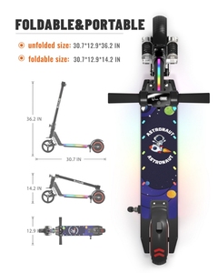 2025 nouveau CE trottinette pliante à 2 roues pour enfants entrepôt d'<span class=keywords><strong>Europe</strong></span> en Stock unisexe pour garçons filles - Product Image 6