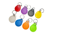 125 KHZ ID Number Printing Rewritble 34*27*6mm T5577 EM4305 ABS RFID Tag RFID Key Fob