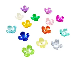 New four-leaf clover petals diy handmade wishful bouquet material happy flower beaded holder accessories live supply