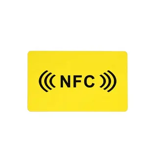 Biglietto da visita in PVC RFID NFC con carta intelligente per stampa di Design personalizzato