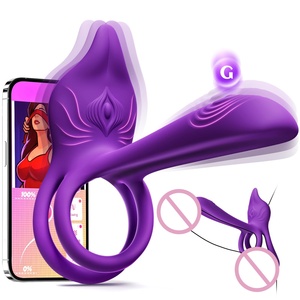 vibrating stroker for couples Remote Control Fancy Clamshell Penis Vibrator Plug