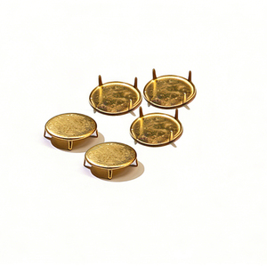 Stone Settings for 14mm Round Stone Mounting for Jewelry Making - Product Image 2