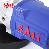 Meuleuse d'angle sans fil industrielle de haute qualité SALI 6180P 2650W avec interrupteur à palette et à glissière et disque de meulage