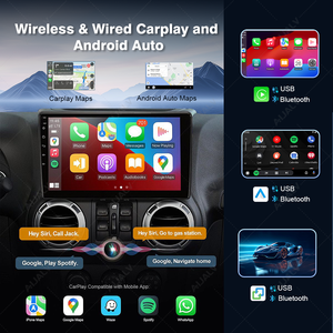 Phổ máy chủ thiết bị xe đa phương tiện Wifi GPS đài phát thanh Máy nghe nhạc BT FM GPS âm thanh xe hơi 7/9/10inch cảm ứng thông minh Màn hình hệ thống định vị - Product Image 3