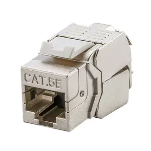 RJ45 8P8C keystone שקע שקע מודול רשת keystone שקע cat5e cat6a cat6 FTP keystone ethernet RJ45