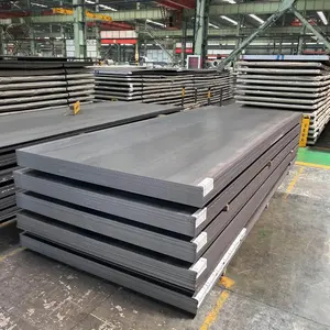 Q235 Q345 A36 Ss400 A572 S235jr S355jr Liga de baixo carbono laminados a frio Placa de aço carbono laminada a quente Metal de ferro