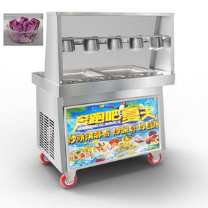 Macchina per Gelato Fritto a Doppia Piastra 2026, in Acciaio Inox Commerciale per Negozi di Snack - Product Image 2