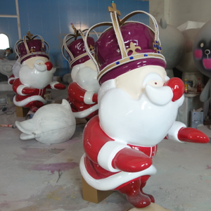 Décoration de noël avec trou, 1 pièce, sur mesure, en fibre de verre, nouveau produit - Product Image 4