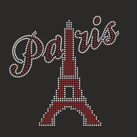 Belles lettres bénies foi scintillant Bling fer sur strass cristal Motif femmes T-Shirt transferts de chaleur