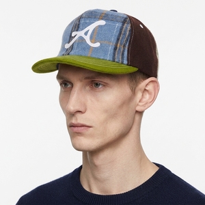 Casquette de baseball vintage rétro en laine à 5 panneaux non structurée de haute qualité avec logo personnalisé pour homme, hiver - Product Image 5