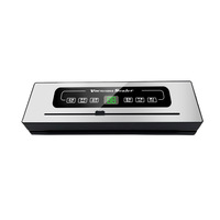 Machine de mise sous vide et de conservation des aliments ; Scelleuse sous vide portable à usage domestique, double fonction (sèche et humide) ; Matériaux en acier inoxydable