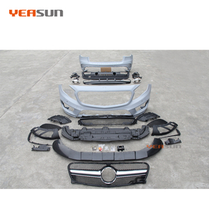 Parachoques trasero y delantero para Mercedes Benz <span class=keywords><strong>GLA</strong></span> class 2015, kit de carrocería de alta calidad, X156, 2016, 2017, 2018, 2019 - Product Image 4