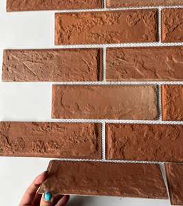 Panneau de <span class=keywords><strong>brique</strong></span> flexible 18 en 1 pour mur de pierre extérieur revêtement de façade installation rapide <span class=keywords><strong>parement</strong></span> léger <span class=keywords><strong>brique</strong></span> de pierre mcm - Product Image 4