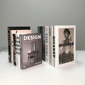 Luxury OEM Wholesale Decoration Coffee Book Tables Faux <strong>Dummies</strong> Book Coiffeur Shaped <strong>Boxes</strong> with Matt Paper - Product Image 4