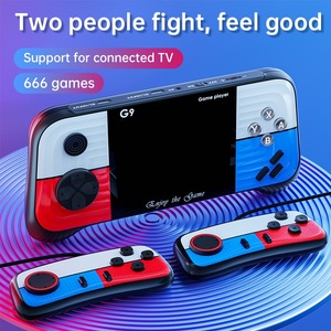 Nueva Consola de Juegos Portátil <span class=keywords><strong>G9</strong></span>, Joystick Arcade Retro HD, 666 Juegos en 1, Batería de 1200 mAh, Resolución de 640x480, Ideal para Regalo - Product Image 3