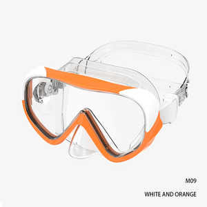 Produsen profesional dewasa lensa kaca Tempered Matte silikon tahan air Gratis masker Selam - Product Image 4
