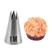 Vente flash : embouts de pâtisserie en acier inoxydable 1M / 2D / 2F pour la décoration de gâteaux